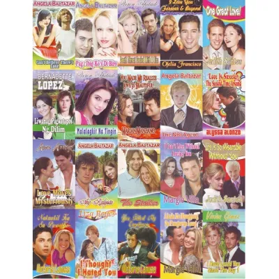 20pcs FILIPINO / TAGALOG ORDINARY ROMANCE POCKET BOOKS ORDINARY POCKET BOOKS POCKETBOOK 96 PAGES NON-PHR POCKETBOOKS