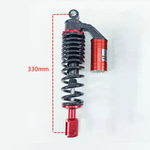 【In stock】Shock Gas Absorber Rear 330MM 310MM For Mio Click Beat Skydrive with Bolts and Stickers Red High Performance made in Thailand