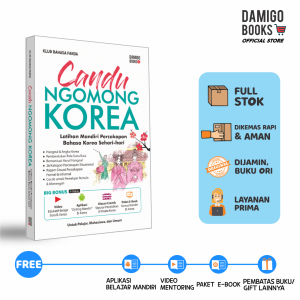 BUKU Latihan Percakapan KOREA - Candu Ngomong Korea