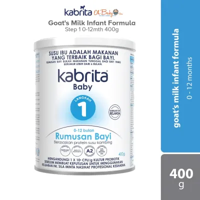 Kabrita Goats Milk Infant Formula Step 1 0-12mth 400g