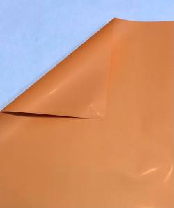 20 LEMBAR Kertas Buket Motif Polos Wrapping Cellophane Full SOLID Color 6120