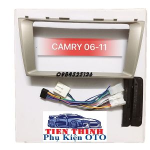 TẶNG PM VIETMAP S2Màn hình android cho xe TOYOTA CAMRY. màn hình oled c2 bản wifi kèm mặt dưỡng và giắc zin cho xe TOYOTA CAMRY các đời 2006-2011 có canbus phụ  kiện ô tô.đồ chơi ô tô dvd gắn taplo xe hơi.