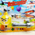 Blink Helicopter Angri Bird Mainan Helikopter Tarik Tali Terbang. 
