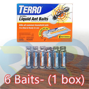 TERRO Liquid Ant Killer Bait Stations Ant Killing Gel (6 Bait Stations) 螞蟻殺手