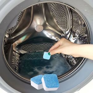 【SG stock】NEW Genuine Washing Machine Detergent Effervescent Tablet Cleaner Washing Machine Cleaner Descaler Multifunctional Tablet Washing Machine Cleaner Genuine Original Washing Machine Cleaner