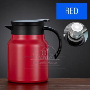 Teko Rebus Air/ Teko Penebat Terma Keluli Tahan Karat 316 dengan Penapis/ Periuk Kopi Ringan Modern 1000ml/ 316 Stainless steel Thermal Insulation