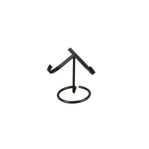 CRNGW Silver/Golden/Black Love Chip Bracket Decorative Simple Style Sphere Stone Support Creative Metal Base Crystal Specimen Display Holder Home