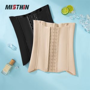 [MISTHIN Girls] 1Pcs High Quality Nylon Womens Waist Shapewear Korset Push Up Thigh Slimmers Body Shaper Panty for Female Girdle  S0433