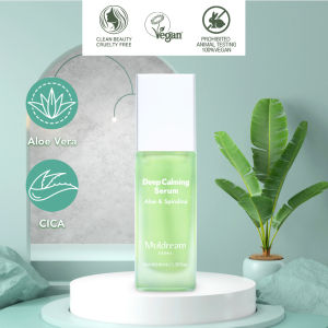 [Muldream] Deep Calming Serum (40ml) / Aloe + Centella Cica + Spirulina / Minimalist Skincare / Vegan Certified
