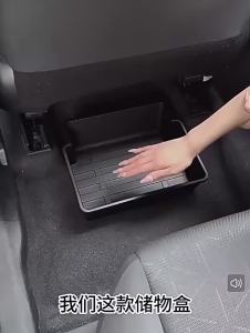 kkmf Car Under Seat Storage for Chery ICAUR 03 03T FULWIN X3 X3 PLUS Seat Lower Organizer Shoes Umbrella Hidden Stowing Tidying 9N5Q1