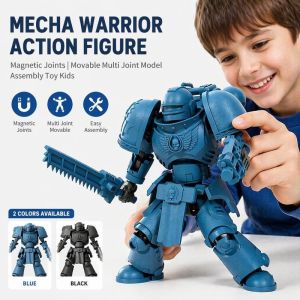 Transform Robot Toy Mecha Warrior Action Figure Magnetic Joints Movable Robot Model Assembly For boy