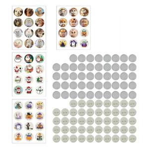 Button Maker Machine Maker Press Machine for Personalized Decorations DIY Creation Unique Gift 48pcs Button Part