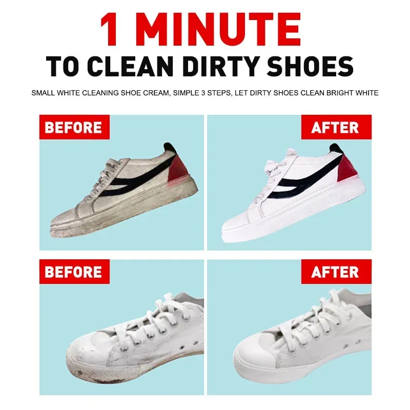 Magic white Shoe Cleaner for all colors Shoe Cleaning cream kit