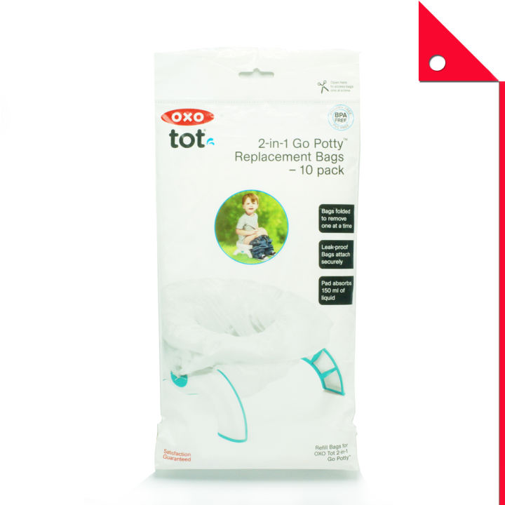 OXO OXO6378600* ถุงเก็บสิ่งปฏิกูล Go Potty Refill Bags 10 Count