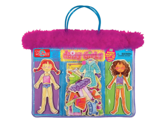 Bendon TS Shure Daisy Girls 40-Piece Wooden Magnetic Dress Up Doll 50463