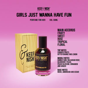 PERFUME PARFUM EDP MINYAK WANGI KEEF & NISH GIRLS JUST WANNA HAVE FUN
