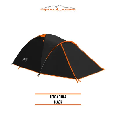 Tenda Camping Double Layer Dhaulagiri Terra Pro 4 Frame Alloy Tent
