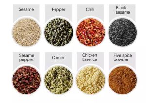 4pcs/Set Condiments & Spices Storage Container Rack: High Quality Design for Solid & Liquid