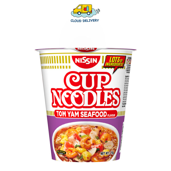 Nissin Instant Cup Noodles - Tom Yam Seafood | Lazada Singapore