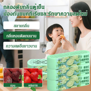 เครื่องกําจัดกลิ่นถ่านกัมมันต์ในครัวเรือนที่มีประสิทธิภาพ กล่องดับกลิ่นตู้เย็นต้านเชื้อแบคทีเรีย