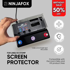 Screen Protector for Line 6 HX Stomp