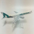 2025JASON TUTU 16cm Korean Air Seoul Airbus A380 Airlines Model Airplane Diecast Metal 1/400 Scale Planes. 
