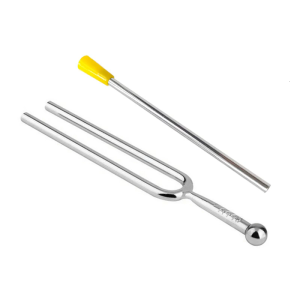 Profession Violin Guitar Tuner Instrument Tuning Fork Mallet Metal Tuning Fork Violin Guitar Tuning Fork and Hammer Set