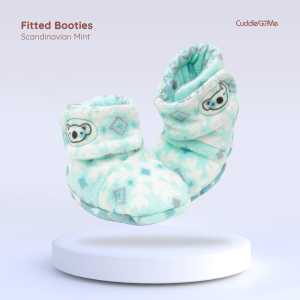 CuddleMe Fitted Booties Sepatu  Bayi Cuddle Me Murah Grosir | Sepatu Kaos Kaki Bayi Lucu