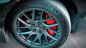 Aluminum Caliper Covers Auto Wheel Hub Front and Rear Brake Caliper Cover Easy Installation for 3 2025