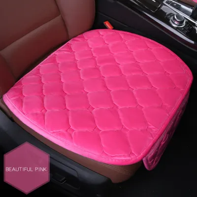 1PC Universal Comfortable Car Seat Cover With Storage Bag/ Simple Non-slip Breathable Car Front Cushion / Rebound Wearable Warm Car Soft Seat Pad Auto Interior Accessories