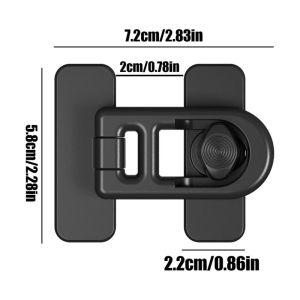 Baby Safety Lock Refrigerator Lock Child Anti-Clamping Cabinet Door Lock Door Stopper Freezer Lock