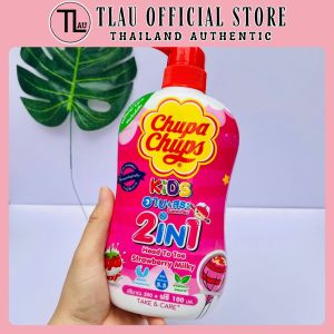Sữa tắm gội toàn thân Chupa Chups Kid 2 in 1 600ml Thái Lan cho békhông gây kích ứng caʏ mắt - TLAU Official Store