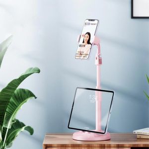 eDSLRs Lazy Extendable 36cm Cat Claw Round Base Table Desktop Phone Holder Stand for Tablet Zoom Facebook Live Stream Vlog TikTok YouTube