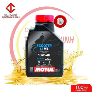 Thùng Nhớt Motul Scooter Le 10W40 dành cho xe ga