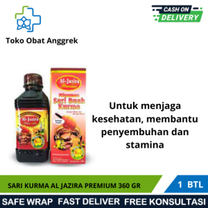 AL - JAZIRA SARI KURMA PREMIUM 360 GR /MENINGKATKAN DAYA TAHAN TUBUH/STAMINA/SARI KURMA ASLI