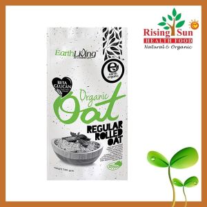 Earth Living Organic Regular Rolled Oat 500g