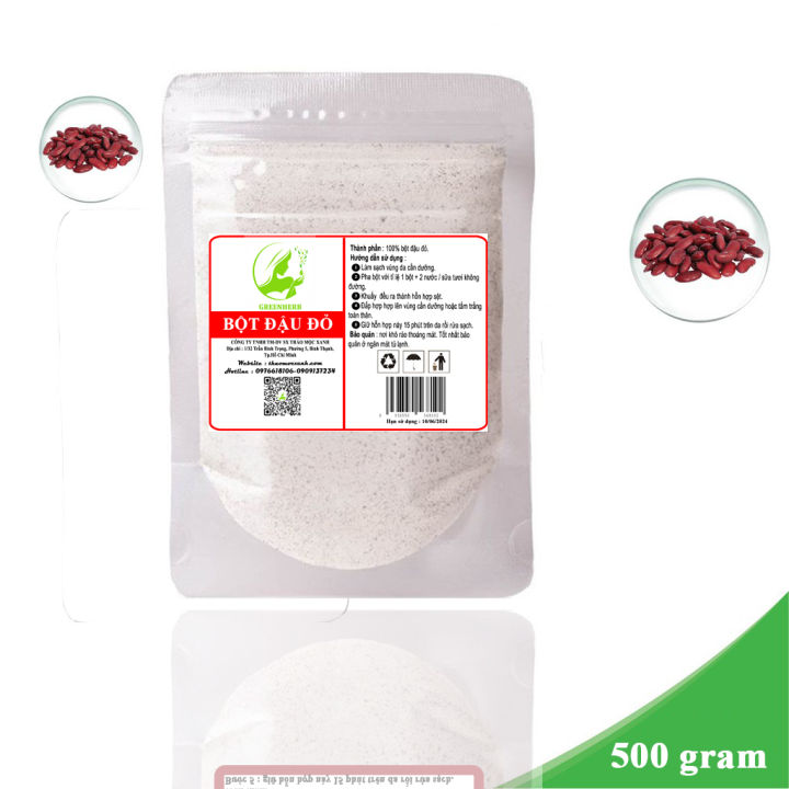Bột Đậu Đỏ Nguyên Chất Tắm Trắng 100 - 500gram