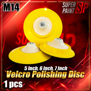 PREMIUM Velcro Backing Pad 5"/6"/7" M14/M16 Sanding Pad Polish Grinder Air Sander Polish Kereta