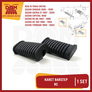 Karet Barstep RC (PSP) Footstep Step Pijakan Kaki Depan Suzuki RC Crystal (Set isi 2)