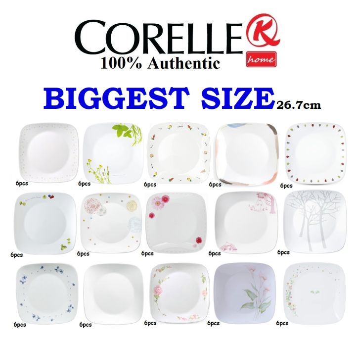 CORELLE Square Dinner Plate Lazada Lazada PH