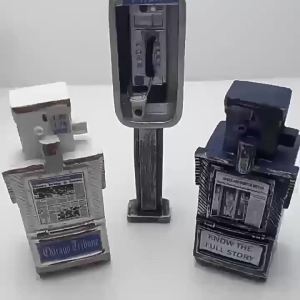 FFBH VintageMetal Mailbox 1:12 Suitable for Home Office Decor Use feng shui 5B8Q6