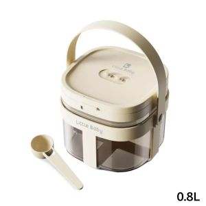 LITTLE BABY 324 Airtight Container Kontainer Susu Serbaguna Kedap Udara dengan Tali dan Sendok