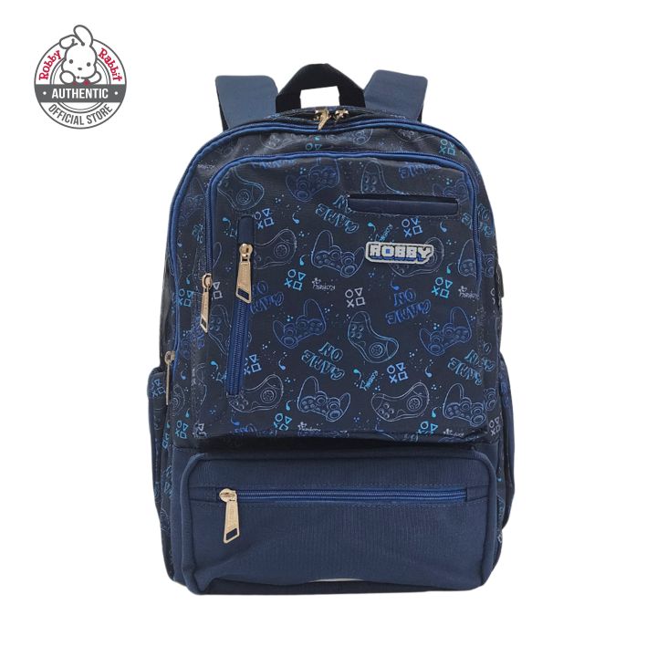 Robby Rabbit Win Machine Backpack 17-Inch (Black, Blue, Green) | Lazada PH