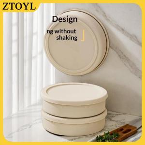 ZTOYL Thông tư thịt bò patty Silicone Hộp Ăn Trưa lò vi sóng nước nóng Silicone tươi-giữ hộp snack salad hộp bento