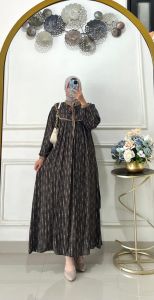 Erina Dress Gamis Terbaru Motif Dan Polos COD