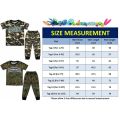 (1Y-12Y) NR MILITARY FULL PRINT Cotton Kids Pajamas - Pyjamas Sleepwear Boys Baju Tidur Askar Budak Kanak-Kanak Army Commando Komando Lelaki Sedondon. 
