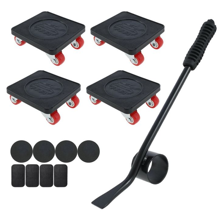 (TQYV) 400KG Heavy Duty Furniture Lifter Transport Mover Lifter Sliders ...