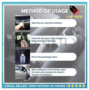 Top Shop Car Antibacterial Spray Auto Essential Car Deodorizer Freshener Auto Essential Car Odor Eliminator Car Air Freshener