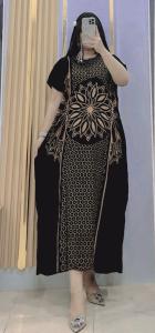 Daster modern import baru 2022 motif batik terbaru / Dress Cantik Viral Real Pict