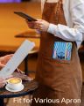Akkya Server Book for Waitress Cute Serving Books with Zipper Pocket Accessories Cartoon Leather Server Check Book Restaurant Server Booklet Ticket Book Holder Blue. 